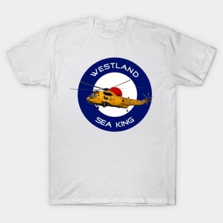 Westland Sea King Search and rescue helicopter in RAF roundel T-Shirt